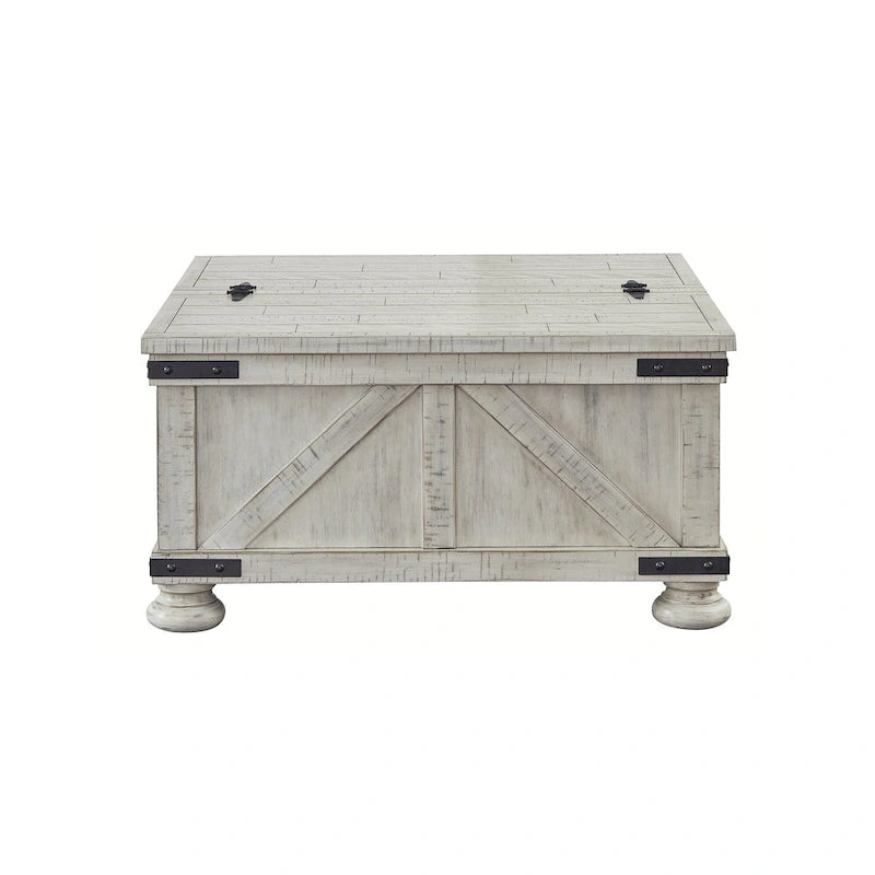 Signature Design by Ashley Carynhurst Cocktail Table with Storage - 36W x 36D x 18H