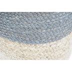 Home&Manor Handcrafted Markovich Jute Pouf