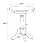Powell Penelope Round End Side Table