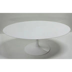 Kelty White Round Pedestal Dining Table