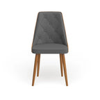 Carson Carrington Arvika Mid-century Modern Walnut Wood Dining Chair - N/A