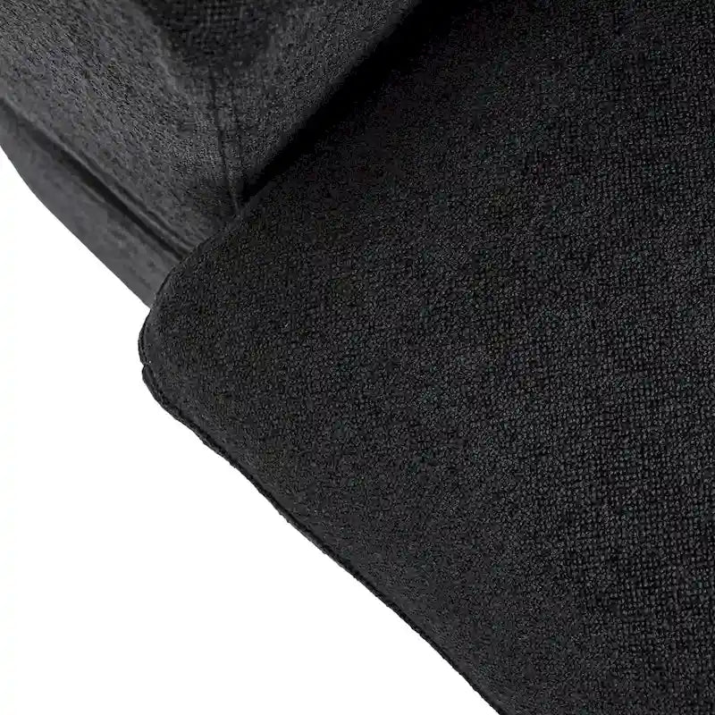 160 Modern Linen Upholstery 4 Piece Sectional Sofa Minimalism Commix Down Filled Modular Couches