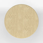42 Round Wood Pedestal Dining Table