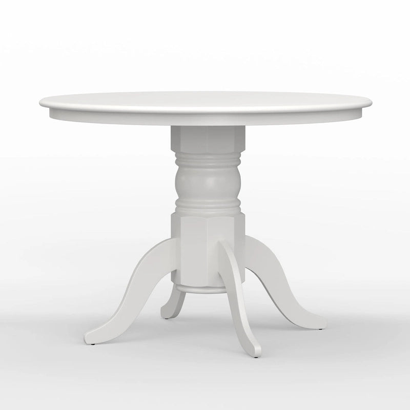 42 Round Wood Pedestal Dining Table