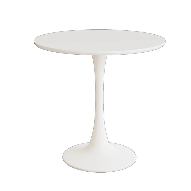 5 Pieces Dining Set, Round Dining Table with 4 Chairs