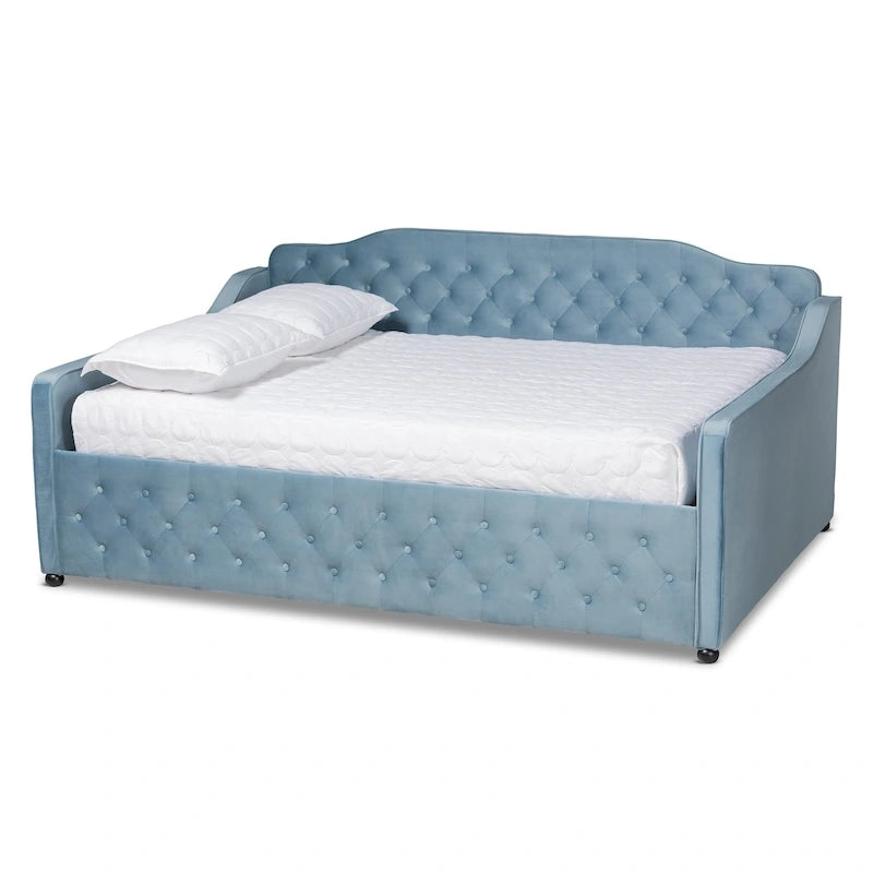 Silver Orchid Raag Transitional Contemporary Daybed