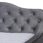 Silver Orchid Raag Transitional Contemporary Daybed