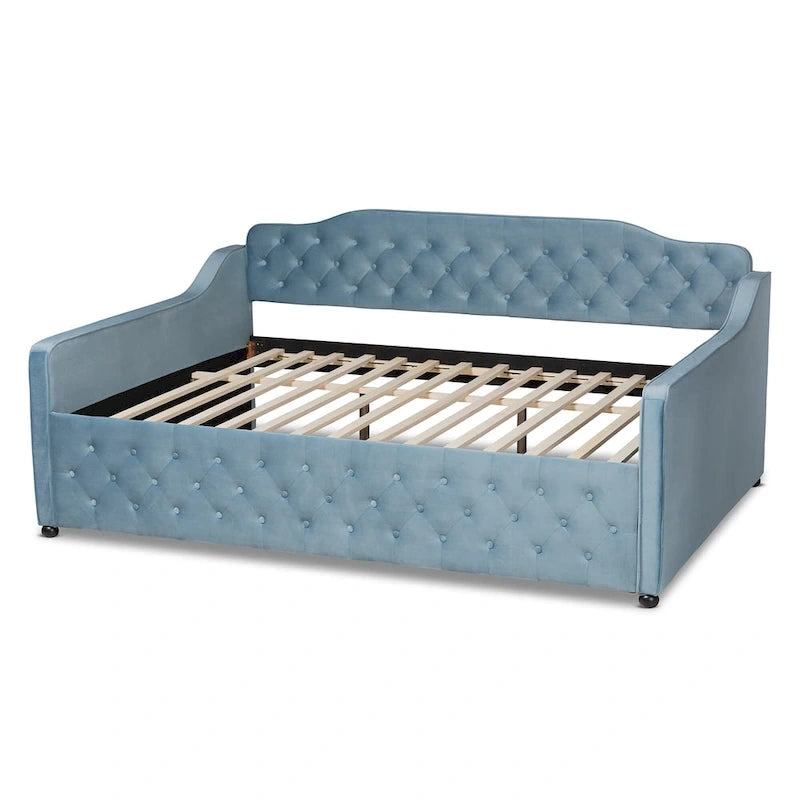 Silver Orchid Raag Transitional Contemporary Daybed