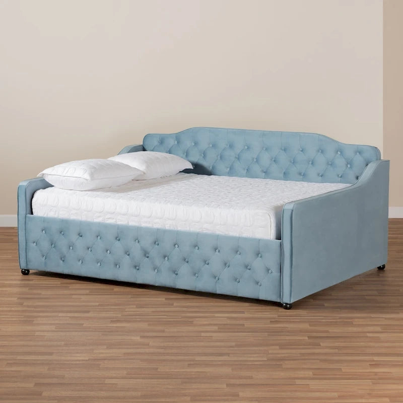 Silver Orchid Raag Transitional Contemporary Daybed