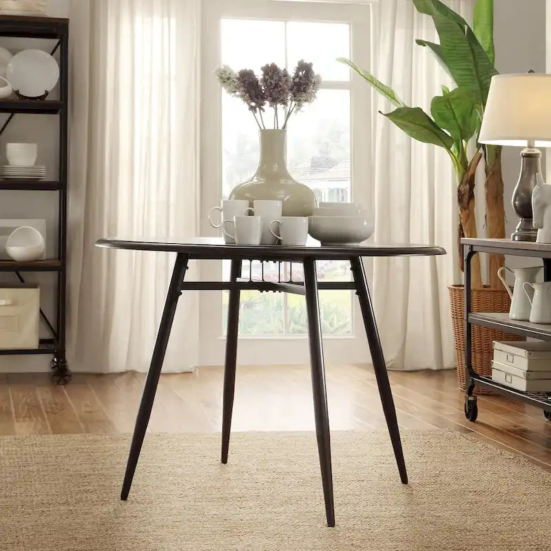 Belita 5-piece Mid-century Two-tone Modern Wood Dining Set iNSPIRE Q Modern