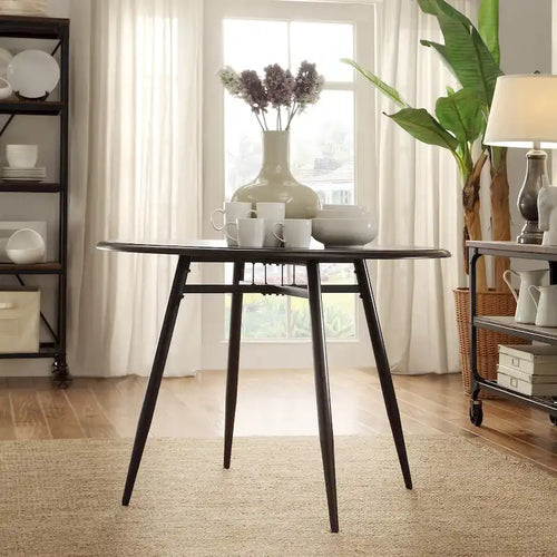 Belita 5-piece Mid-century Two-tone Modern Wood Dining Set iNSPIRE Q Modern
