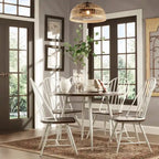 Belita 5-piece Mid-century Two-tone Modern Wood Dining Set iNSPIRE Q Modern
