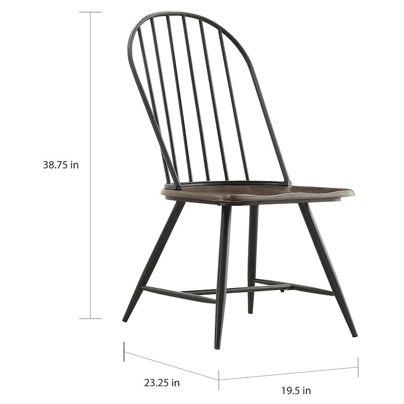 Belita 5-piece Mid-century Two-tone Modern Wood Dining Set iNSPIRE Q Modern