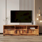 Modern minimalist TV cabinet 80 inch TV stand, open locker Living Room Bedroom