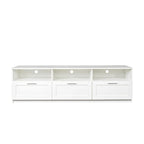 Modern minimalist TV cabinet 80 inch TV stand, open locker Living Room Bedroom