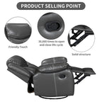 Recliner Rocking Chair With 360 Degree Swivel Recliner