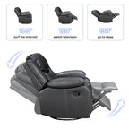 Recliner Rocking Chair With 360 Degree Swivel Recliner