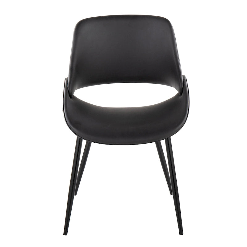 Carson Carrington Svellingen Dining Chair with Tapered Metal Legs (Set of 2)