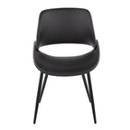 Carson Carrington Svellingen Dining Chair with Tapered Metal Legs (Set of 2)