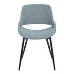 Carson Carrington Svellingen Dining Chair with Tapered Metal Legs (Set of 2)