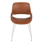 Carson Carrington Svellingen Dining Chair with Tapered Metal Legs (Set of 2)