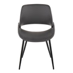Carson Carrington Svellingen Dining Chair with Tapered Metal Legs (Set of 2)