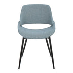 Carson Carrington Svellingen Dining Chair with Tapered Metal Legs (Set of 2)