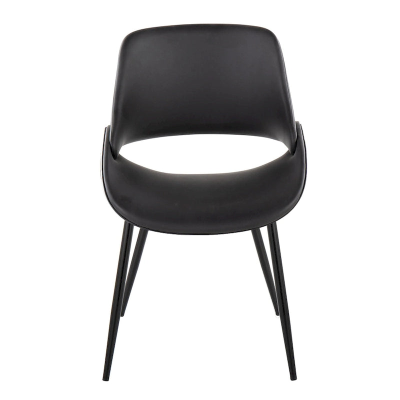 Carson Carrington Svellingen Dining Chair with Tapered Metal Legs (Set of 2)