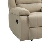 2Set Modern Lounger Adjustable Manual Recliner Chair