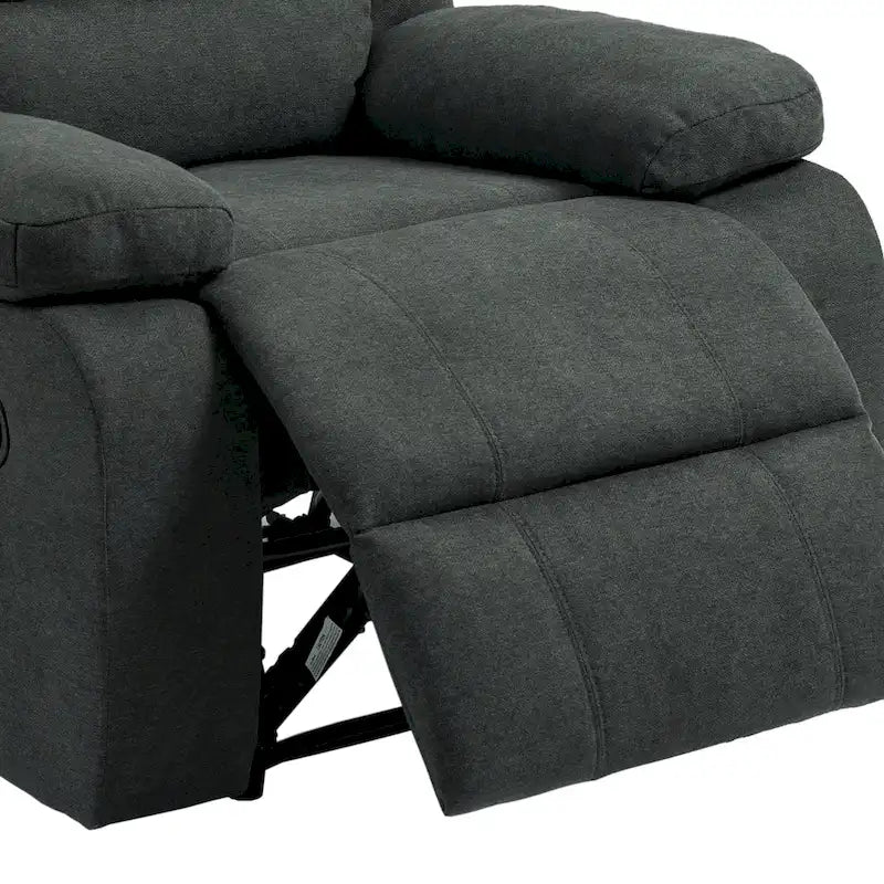 2Set Modern Lounger Adjustable Manual Recliner Chair