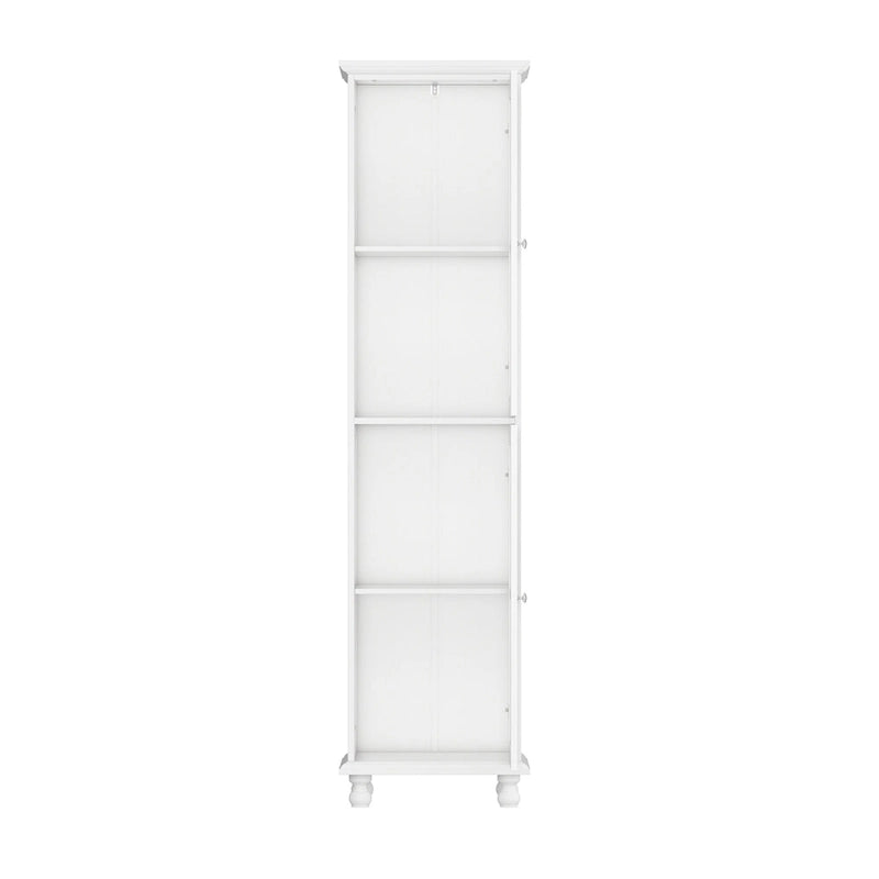 Cabinet Set with Tempered GlassStorage & TV Stand Combo Organization - SideCabinet+TVStand