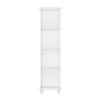 Cabinet Set with Tempered GlassStorage & TV Stand Combo Organization - SideCabinet+TVStand