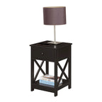 Convenience Concepts Oxford 1 Drawer End Table with Shelf