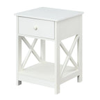 Convenience Concepts Oxford 1 Drawer End Table with Shelf