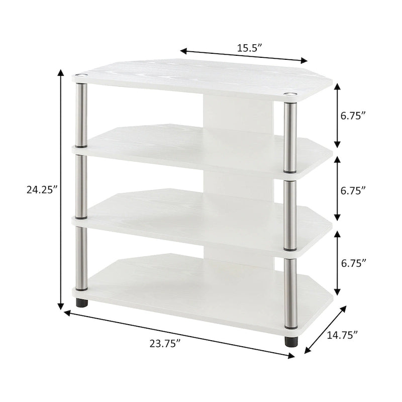 Convenience Concepts Designs2Go Corner TV Stand for TVs up to 29 Inches