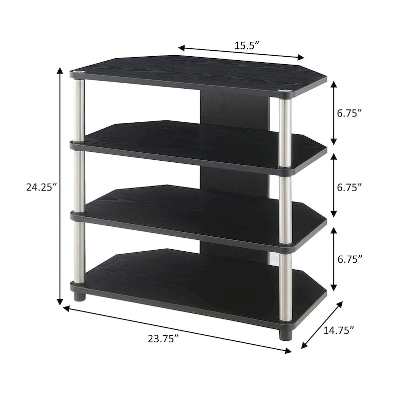 Convenience Concepts Designs2Go Corner TV Stand for TVs up to 29 Inches