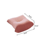 Feature Lazy Sofa Teddy Fabric Couch Living Room Sofa Bean Bag Chair