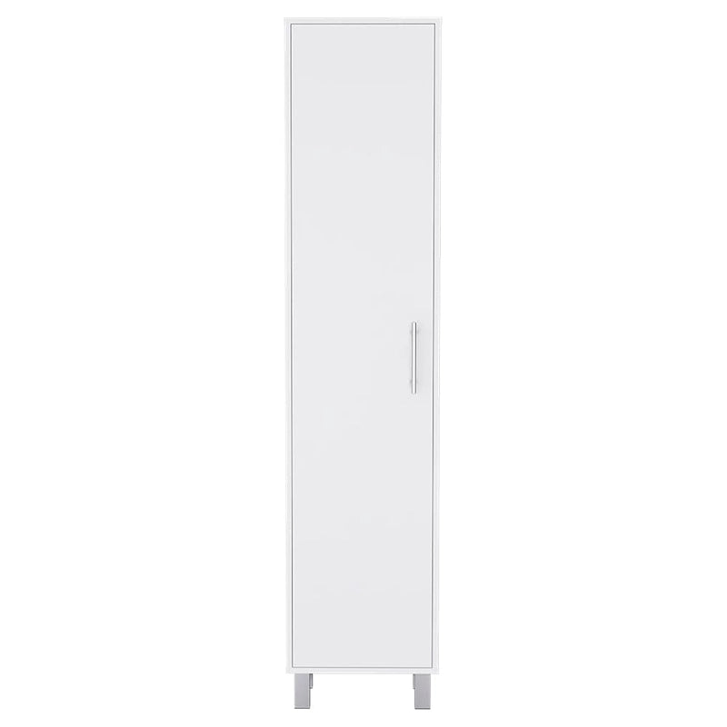 Laska 71 Tall 5-Shelves Storage Cabinet Broom Closet - N/A