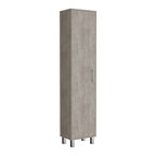 Laska 71 Tall 5-Shelves Storage Cabinet Broom Closet - N/A