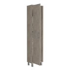 Laska 71 Tall 5-Shelves Storage Cabinet Broom Closet - N/A