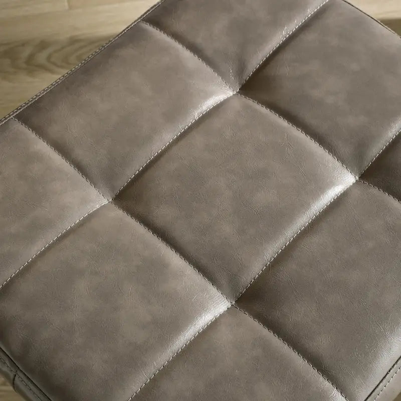 Art Leon Cane Back Faux Leather Accent Dining Chair (Set of 2)