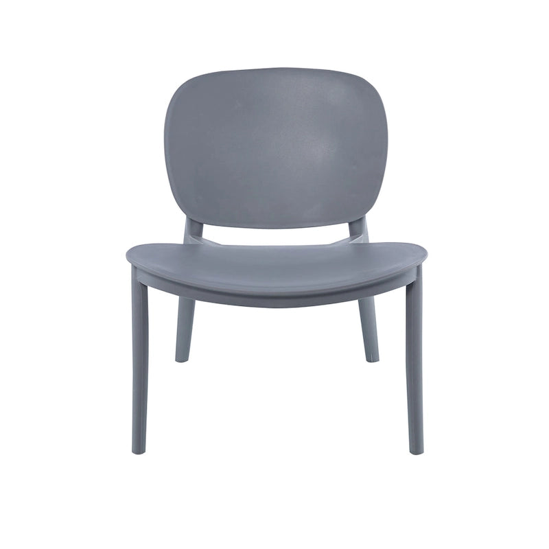 Porthos Home Dani Plastic Dining Chairs Set of 2, Indoors And Outdoors
