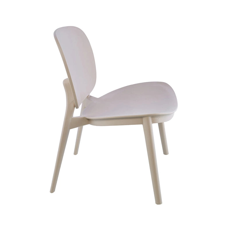 Porthos Home Dani Plastic Dining Chairs Set of 2, Indoors And Outdoors
