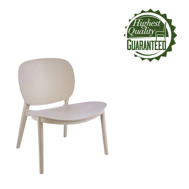 Porthos Home Dani Plastic Dining Chairs Set of 2, Indoors And Outdoors