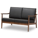 Mid-Century Loveseat by Baxton Studio