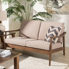 Mid-Century Loveseat by Baxton Studio