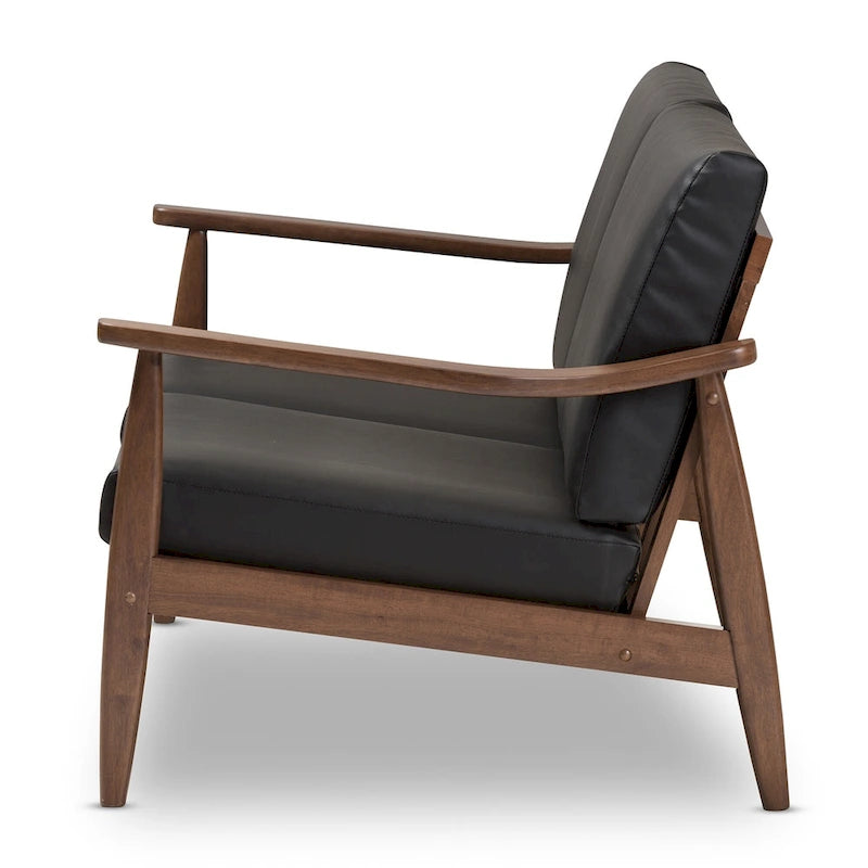 Mid-Century Loveseat by Baxton Studio