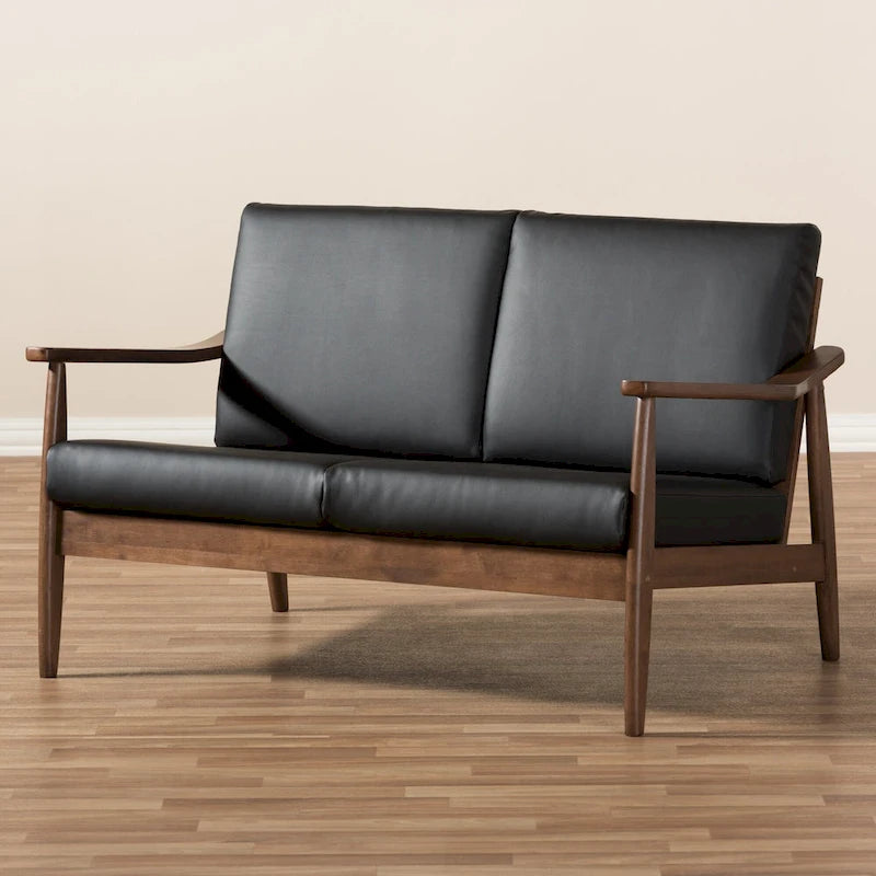 Mid-Century Loveseat by Baxton Studio