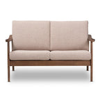 Mid-Century Loveseat by Baxton Studio