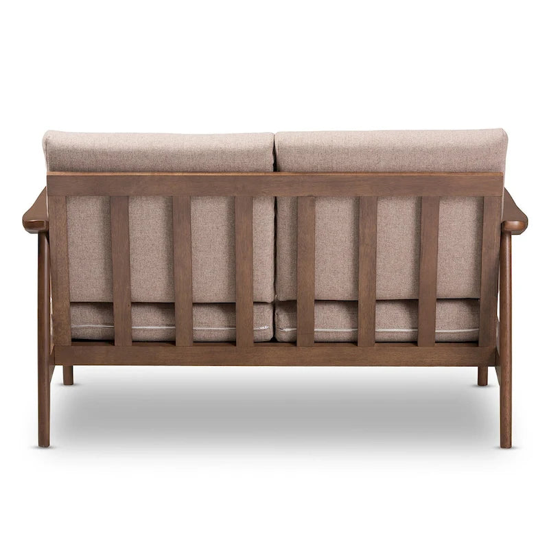 Mid-Century Loveseat by Baxton Studio